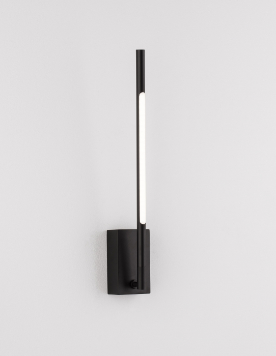 Aplica perete aurie/neagra Rocco 37 cm stil minimalist, iluminare LED, 9180711 - Novaluce [11]