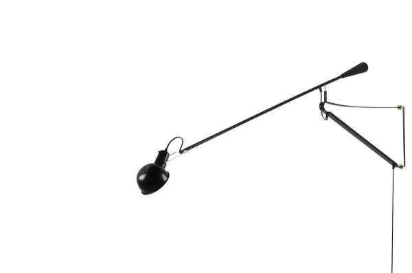 Aplica perete cu brat reglabil Boho 230 cm, design minimalist, din fibra de carbon, JB7016L/MSE010400149 - King [4]