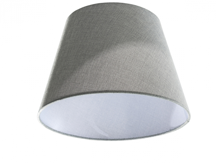 Aplica perete reglabila Elimhar Ø 18x27 cm, abajur material textil gri/alb/negru sau aluminiu, AZ 2413 - Azzardo [6]