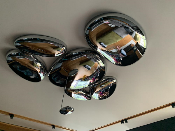 Aplica perete design Rock Mirror in forma de pietre cromate, XCC6740-6/C7005/6 - King [4]