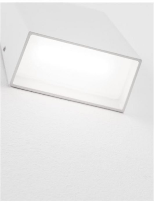 Aplica perete exterior LED alba Lorai, din metal, IP54, 9202131 - Novaluce [5]