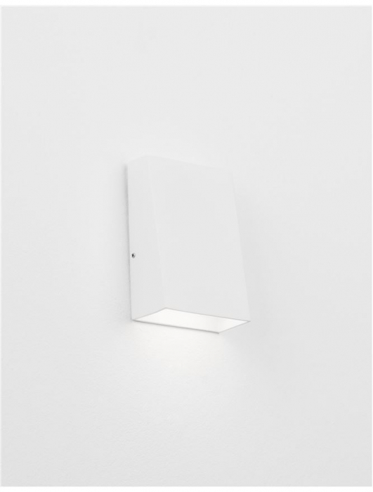 Aplica perete exterior LED alba Lorai, din metal, IP54, 9202131 - Novaluce [4]