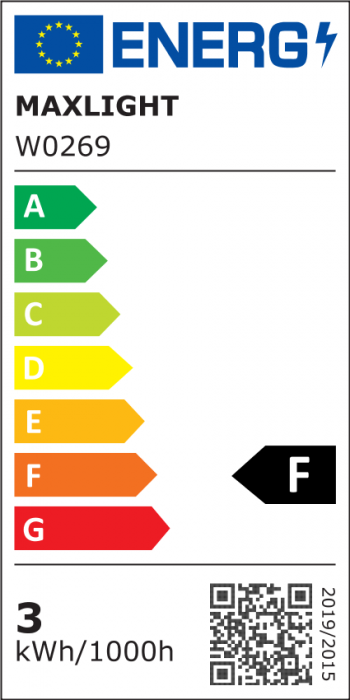Aplica perete LED 30x90 cm stil minimalist Hafsa cu glob suspendat, W0269 - Maxlight [3]