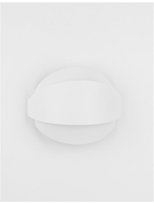 Aplica perete LED alba Hester, design modern din acril, 20/29 cm, 9128312 - Novaluce [4]
