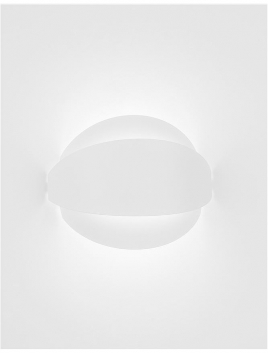 Aplica perete LED alba Hester, design modern din acril, 20/29 cm, 9128312 - Novaluce [5]