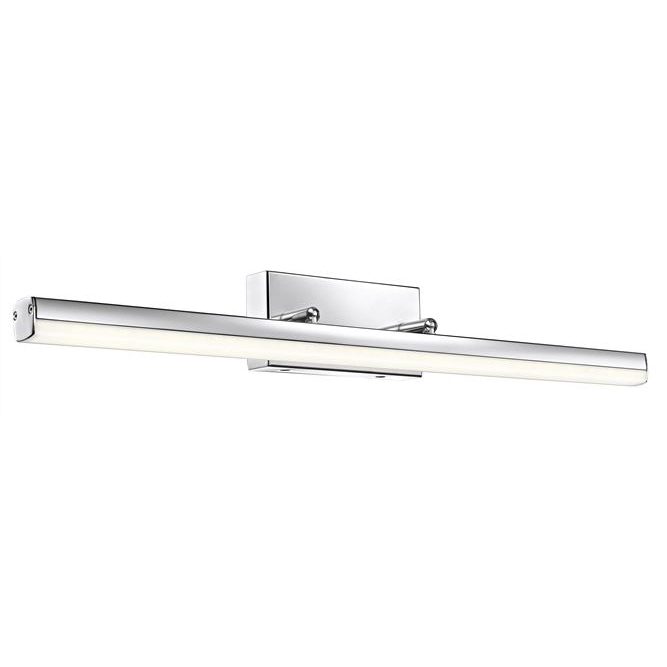 Aplica perete LED baie crom liniara Carl, 49/63 cm, din metal, IP44, 787005 - Novaluce [6]