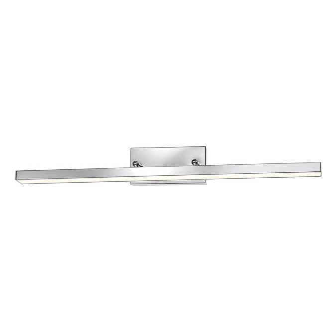 Aplica perete LED baie crom liniara Fanzi, 49/63 cm, din metal, IP44, 787004 - Novaluce [1]
