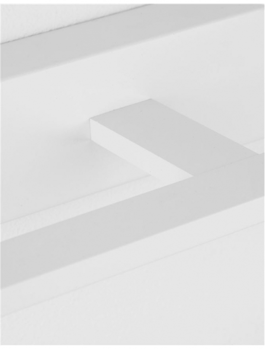 Aplica perete LED baie neagra/alba liniara Gita, 41,5/62 cm, din metal, IP44, 9053122 - Novaluce [16]