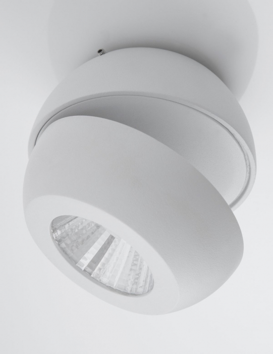 Aplica perete LED neagra/alba Tomin cu spot rotativ si ajustabil, 9105101 - Novaluce [7]