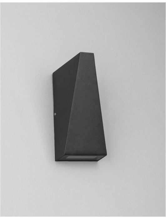Aplica perete LED nearga/alba Lorai, din metal, bidirectionala, IP54, 9202262 - Novaluce [3]