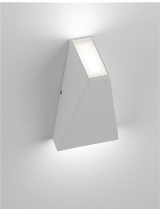 Aplica perete LED nearga/alba Lorai, din metal, bidirectionala, IP54, 9202262 - Novaluce [9]