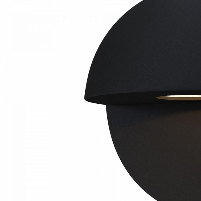 Aplica pentru exterior LED Mezzo O033WL-L7B3K, 7W, 500lm, lumina calda, IP54, neagra, Maytoni [3]