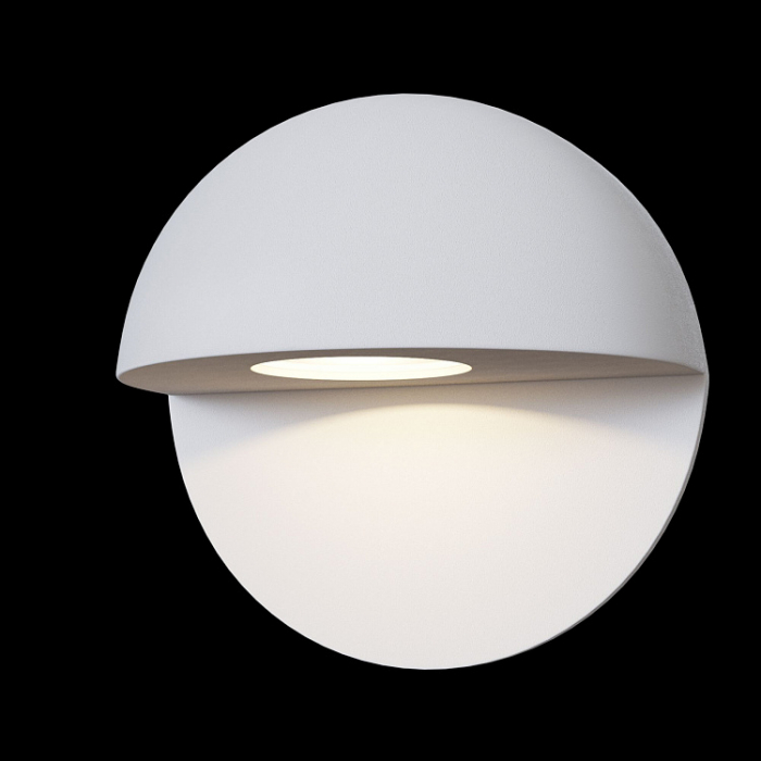 Aplica pentru exterior LED Mezzo O033WL-L7B3K, 7W, 500lm, lumina calda, IP54, neagra, Maytoni [5]