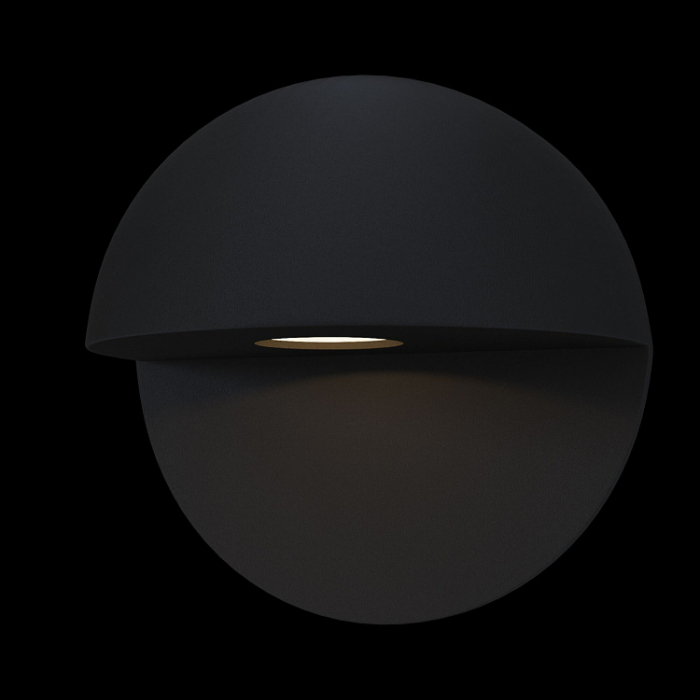 Aplica pentru exterior LED Mezzo O033WL-L7B3K, 7W, 500lm, lumina calda, IP54, neagra, Maytoni [2]