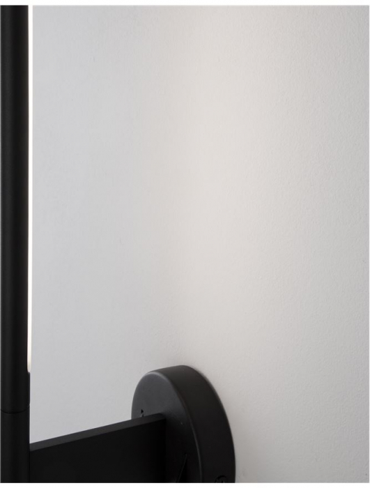 Aplica perete LED premium neagra/alba Stick rotativa, din metal, 55 cm, cu cititor, 9182812 - Novaluce [5]