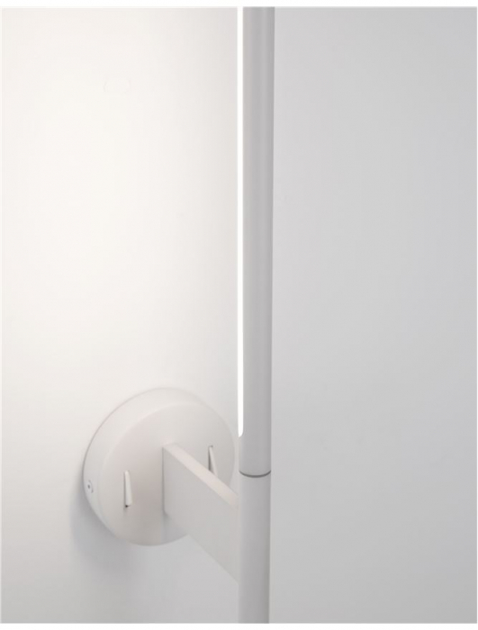 Aplica perete LED premium neagra/alba Stick rotativa, din metal, 55 cm, cu cititor, 9182812 - Novaluce [13]