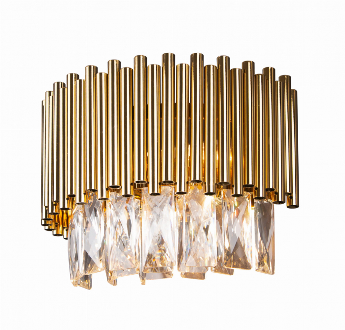 Aplica perete lux aurie Embla 24,5x16x18 cm metal/sticla, W0250 - Maxlight [2]