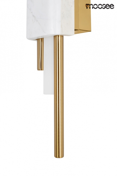 Aplica perete Luxor design extravagant modern, aurie, iluminare LED, ST-7007W-WHITE - Stepintodesign [3]