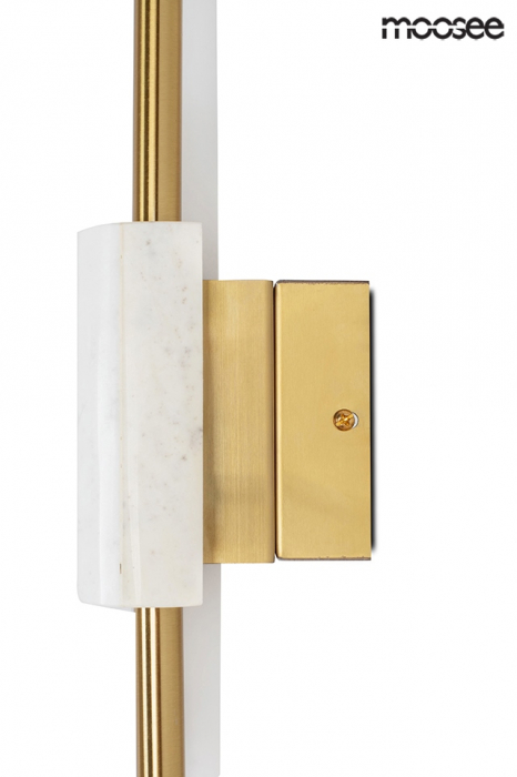 Aplica perete Luxor design extravagant modern, aurie, iluminare LED, ST-7007W-WHITE - Stepintodesign [2]