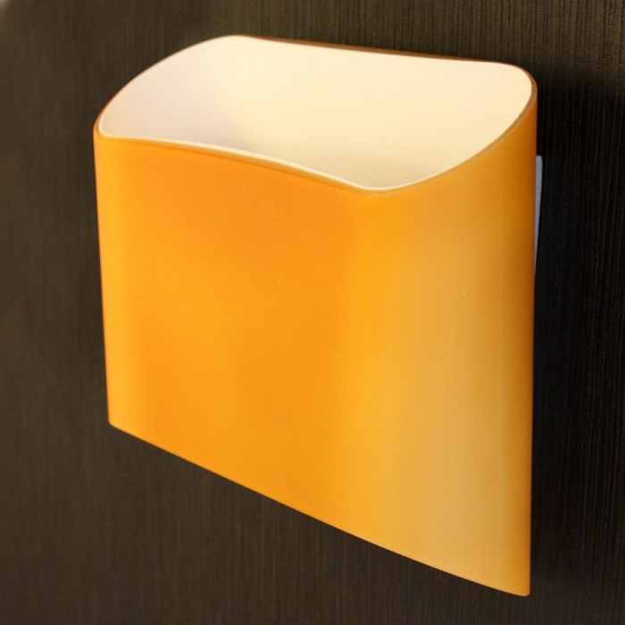 Aplica perete moderna Eula 22,5x20,5 cm, sticla colorata diverse culori, AZ 0112 - Azzardo [10]