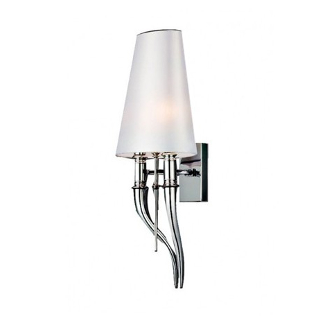 Aplica perete neagra/alba Ester 63x24 cm, elemente metal crom, AZ 0087 - Azzardo [2]