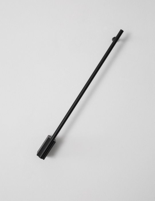 Aplica perete neagra Ottone 9 - 60/90/120 cm stil minimalist, iluminare LED, 9081130 - Novaluce [2]