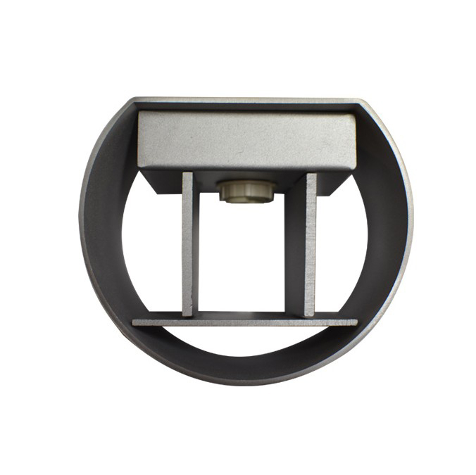 Aplica perete semirotunda cu deschidere reglabila Arden Rondo 13x9,5 cm, design minimalist, metal, AZ 1058 - Azzardo [7]