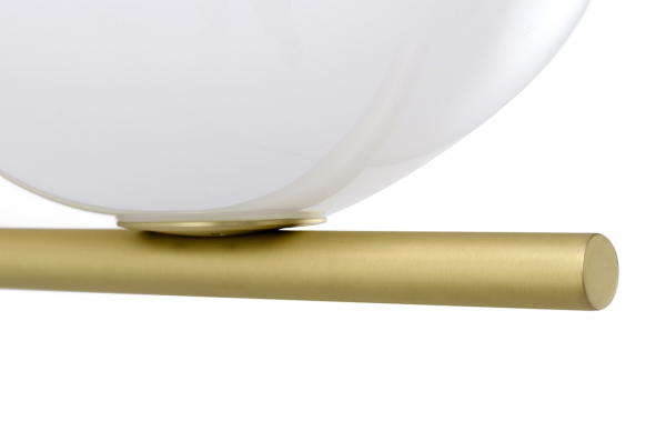 Aplica perete sferica Eliot, design modern, sticla/suport auriu, MB10563-1L-200T - King [4]
