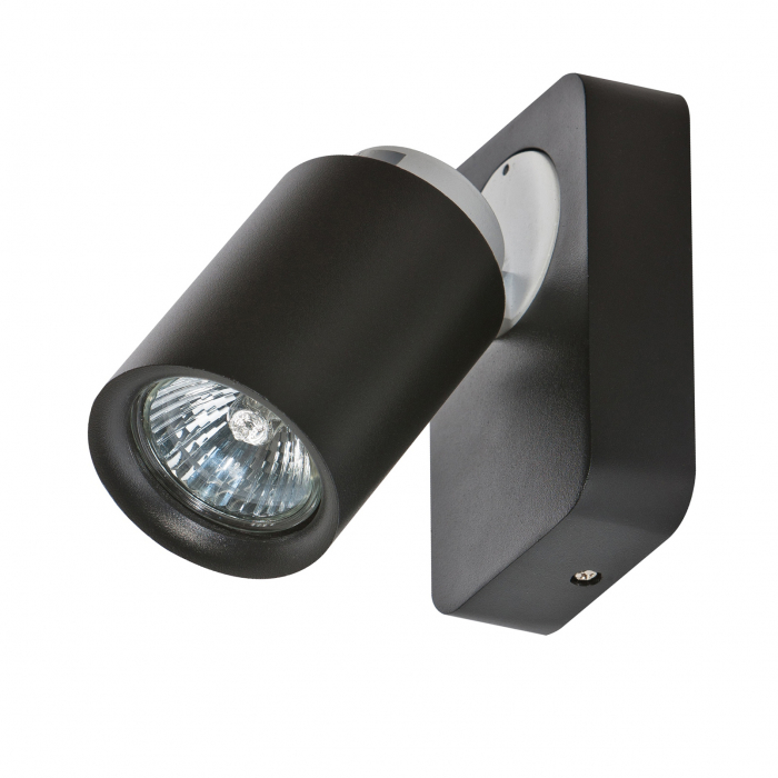 Aplica perete/tavan cu spot lumina reglabil Somay metal negru/alb, design modern, AZ 0681 - Azzardo [2]