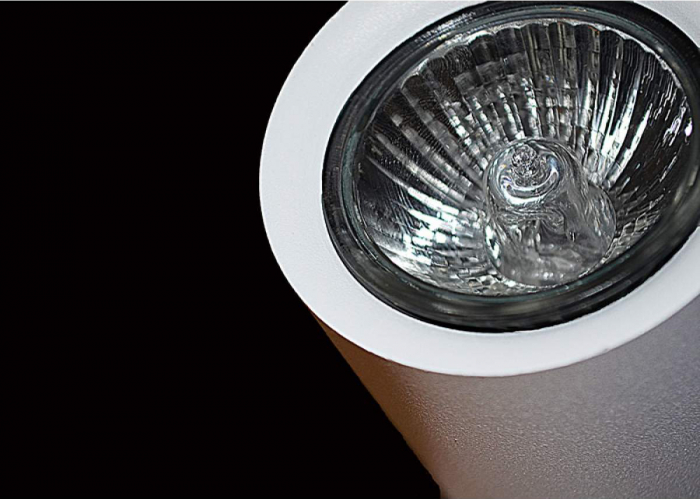 Aplica perete/tavan cu spot lumina reglabil Somay metal negru/alb, design modern, AZ 0681 - Azzardo [7]