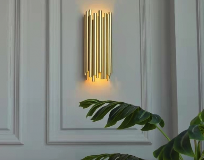 APLICA PERETE TUBO GOLD, MSE010400200 - King [4]