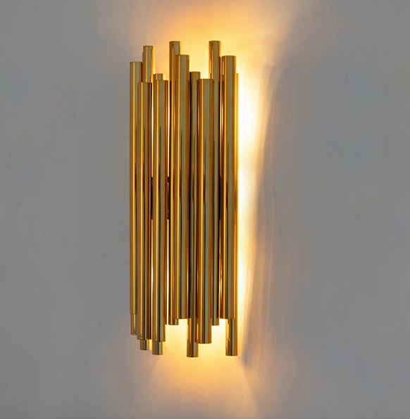 APLICA PERETE TUBO GOLD, MSE010400200 - King [3]