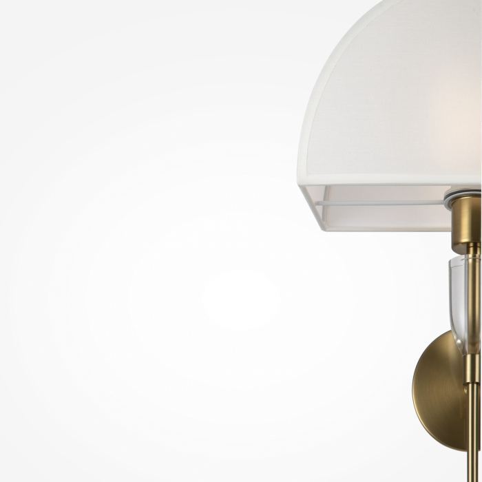 Aplica Prima Z034WL-01BS, 1xE27, alba+aurie, IP20, Maytoni [4]