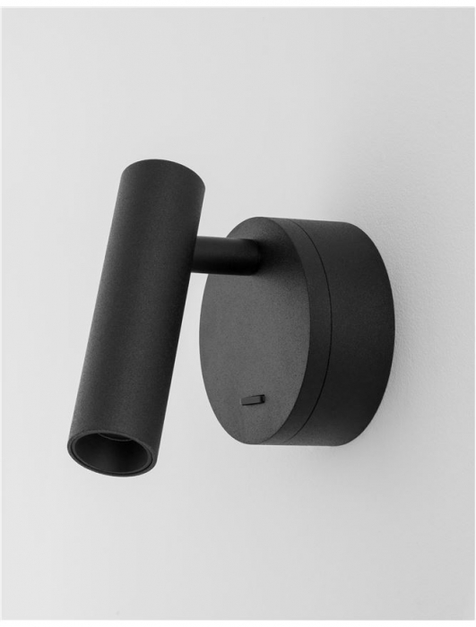 Aplica spot LED reglabil negru/alb/auriu Karla, din metal, switch ON/OFF, 9030202 - Novaluce [2]