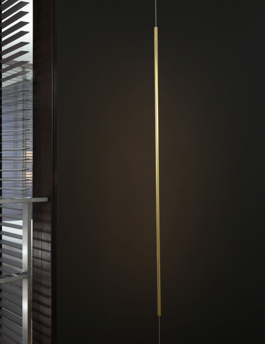 Aplica verticala podea-tavan aurie/neagra Gohar 120 cm stil minimalist, iluminare LED, 9088106 - Novaluce [3]