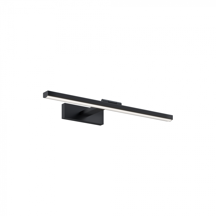 Aplica LED Bris MIR008WL-L12B4K, 12W, 820lm, lumina neutra, IP20, neagra, Maytoni [1]
