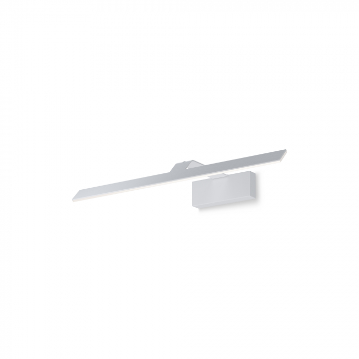 Aplica LED Decart MIR010WL-L12W4K, 12W, 800lm, lumina neutra, IP20, alba, Maytoni [2]
