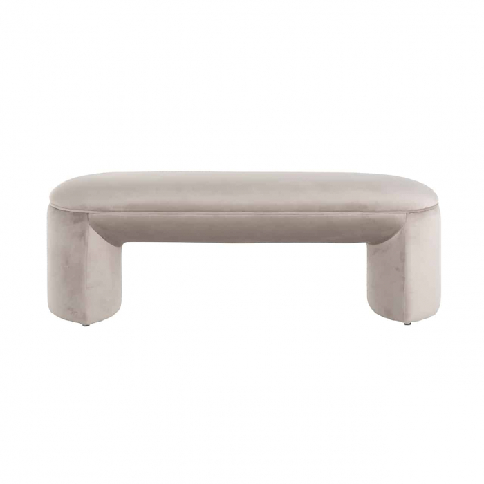 Bancă Fargo kaki catifelat (Quartz Khaki 903), S4549 KHAKI VELVET - Richmond Interiors [3]