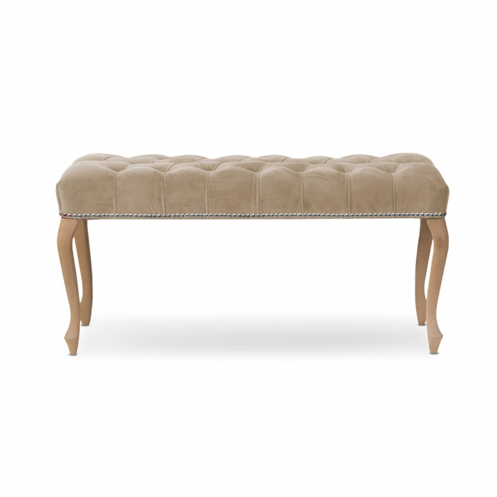 Banca personalizabila Reta, 120 cm, picioare lemn stil Ludwik, INGRBL12GR1XXXP - Atreve [2]