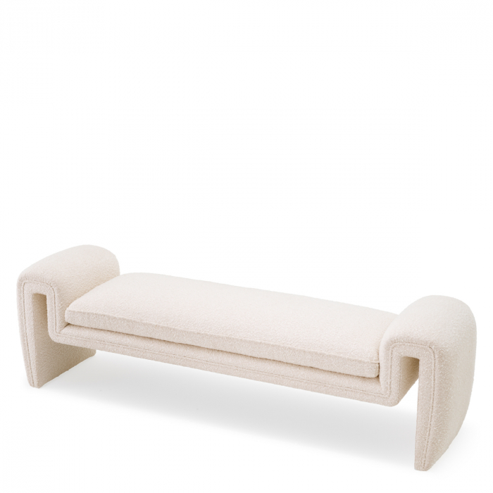   Bancă Tondo L bouclé crem 116480 EICHHOLTZ [3]