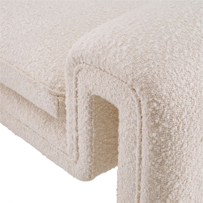   Bancă Tondo L bouclé crem 116480 EICHHOLTZ [5]