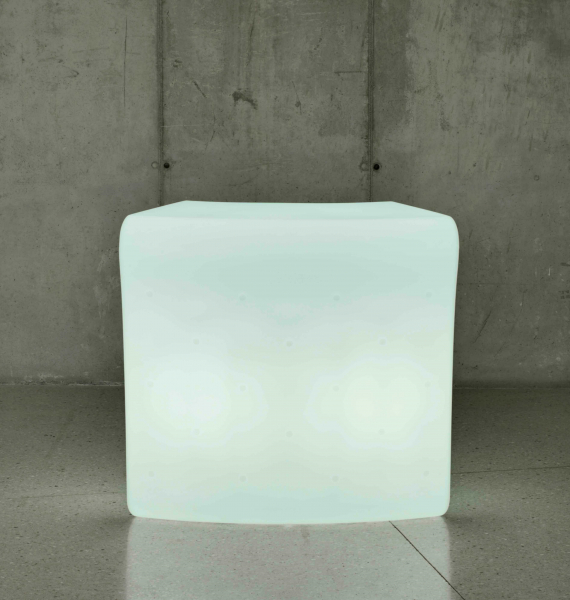 Bar alb cu iluminare LED Mave 120x110 cm, MOBBZ120OFNW - King [3]