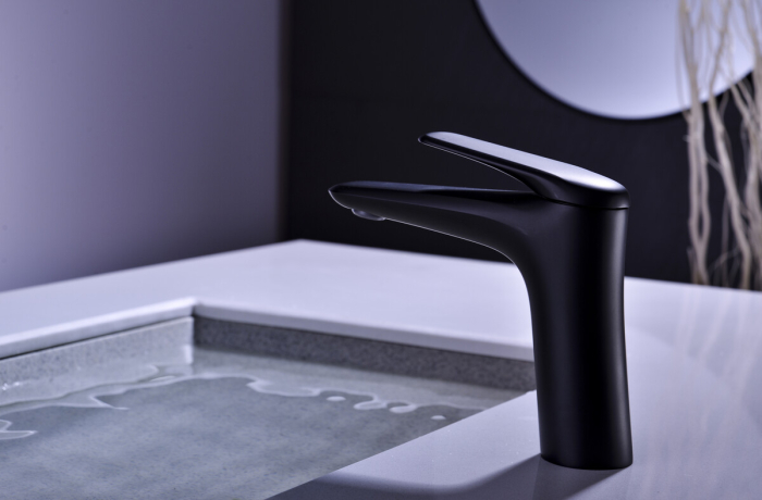 Baterie baie lavoar incastrat, Negru, NIAGARA COMAD [5]