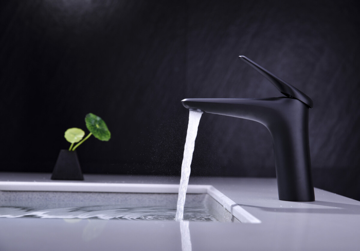 Baterie baie lavoar incastrat, Negru, NIAGARA COMAD [3]