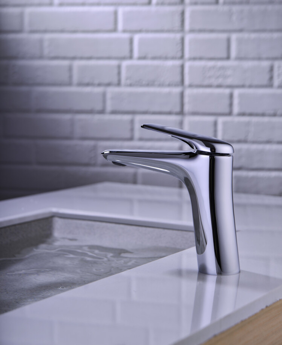 Baterie baie lavoar NIAGARA argintie COMAD [2]