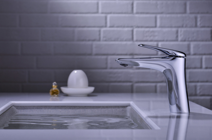 Baterie baie lavoar NIAGARA argintie COMAD [5]