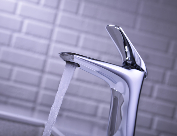 Baterie baie lavoar NIAGARA argintie COMAD [9]