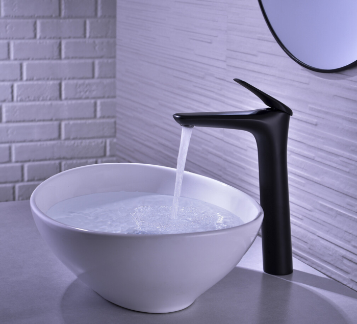 Baterie inalta pentru blat baie, negru mat COMAD [5]