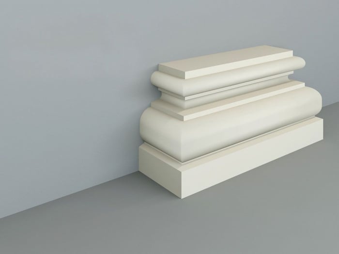 Baza pilastru decorativ de exterior MT03A - 25x9x61 cm [1]