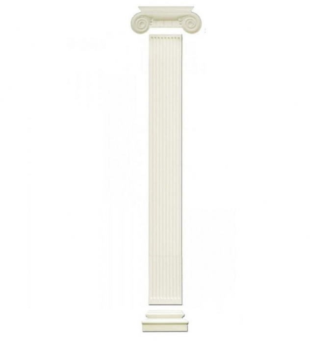 Baza pilastru din poliuretan PL132 - 15.8x7.1x33.5 cm [3]